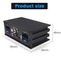 Procesador DSP Digital De Alta Potencia 4x50W Para Radio De Coche Android Subwoofer Ajustable Por APP Amplificador Para Honda KIA Toyota - details 8