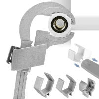 Juego De Llaves De Doble Fin 4-en-1 Universal Ajustable Con 3 Slots Para Tarjeta Herramientas De Reparación De Aguas Y Plomería - details 4