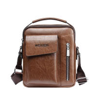 Bolso De Hombro Vintage Para Hombres Bolsos Cruzados Retro Con Cierre De Cremallera Bolsa De Mano De Nylon Para Occasiones Versátiles - details 2