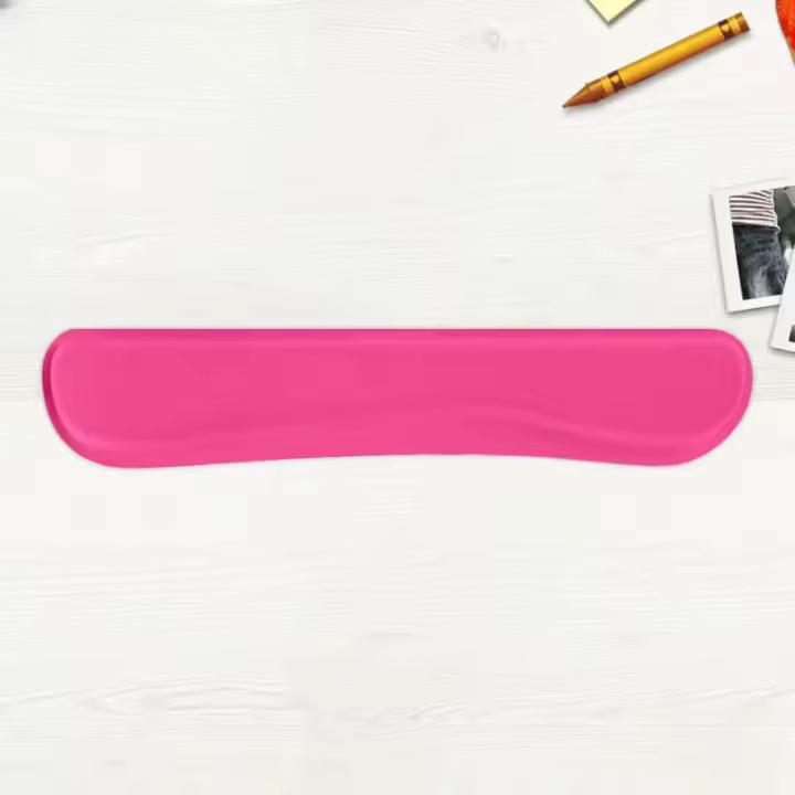 Almohadilla De Muñeca Para Teclado Y Ratón Ergonómica De Espuma De Memoria Y No Derrapante Para Oficina Juego PC Laptop - 1