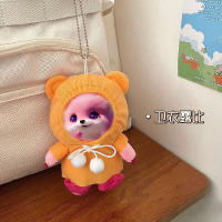 Muñeca De Peluche 15cm Accesorios Para Muñecas Kawaii Hello Kitty Cubierta De Cabeza Fluffy Decoración Para Concierto De Idolos Kpop Y Linterna - details 11