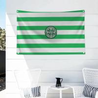 Bandera De Polyester Para Exteriores Con Cuatro Agujeros Estilo Aesthetic De Celtic Fc Decoración De Habitación Y Exterior - details 7