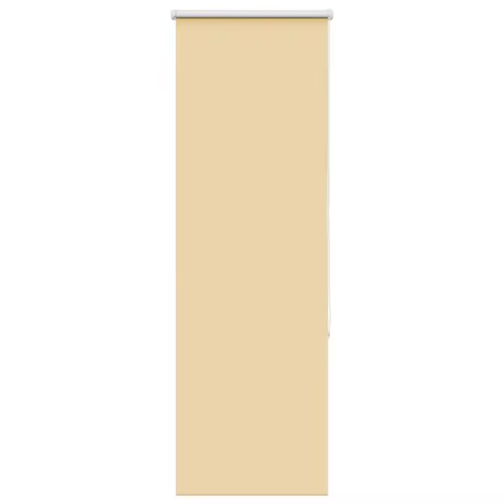 vidaXL Estor Enrollable Opaco Beige 40x150 cm Tela Ancho 35,7 cm - 1