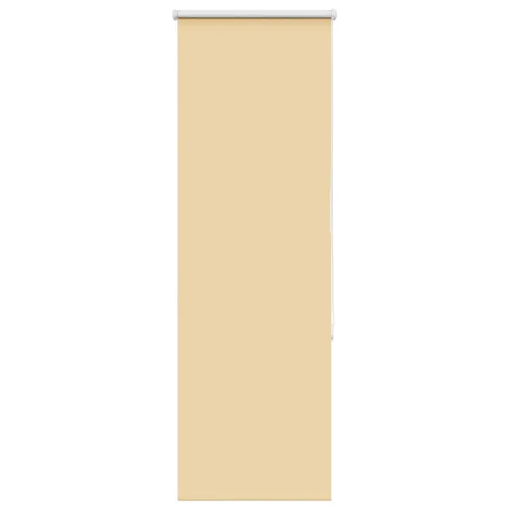 vidaXL Estor Enrollable Opaco Beige 40x150 cm Tela Ancho 35,7 cm - 1
