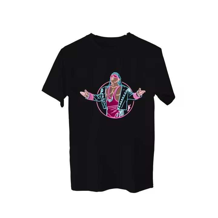 Camiseta Lucha Libre. Pressing Catch. Bret Hitman Hart. WWE. WWF. New World Order. nWo. Varios colores. Todas las tallas. - 1