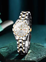 Reloj De Cuarzo Para Mujer BINBONG Moda Lujo Resistente Al Agua Luminoso Con Fecha Acero Inoxidable Regalo Para Novia Y Amantes - details 6