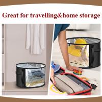 Bolsa de almacenamiento para sombreros de playa, artefacto para guardar sombreros de cubo negros - details 19