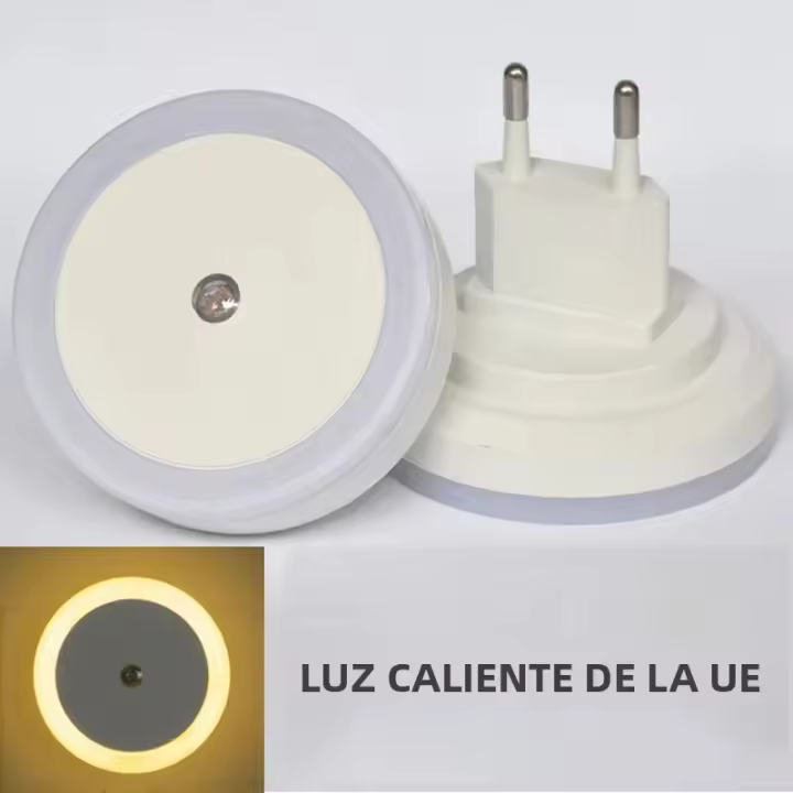 Lámpara De Noche LED SanjiCook Con Sensor Automático Para Pared Iluminación De Pasillo Y Camino 110-230V Enchufe EU/US - 1