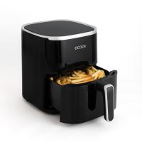 Freidora de Aire 4.6L, Dcook Freidora sin aceite 4.6L Acero Inoxidable 1450W Digital Tactil Dietetica Aire Caliente 360º, con Temporizador de 60 minutos, 12 Funciones Preestablecidas Ideal para Familia de 4 a 6 persomas - details 3