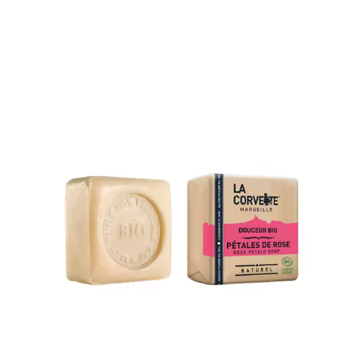Jabon En Pastilla Petalos De Rosa 100Gr. Bio - 1