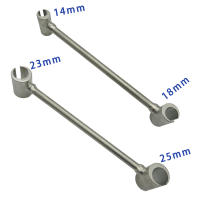 Llave Ajustable De Doble Cabeza Para Abrazaderas De Resorte Herramienta De Reparación De Ranuras De Ganchos Para Puertas Y Puertas De La Casa - details 2