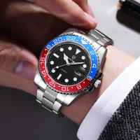 Reloj De Cuarzo Para Hombre QINGXIYA Moda Lujo Acero Inoxidable Impermeable Luminoso Con Fecha Relogio Masculino - details 5