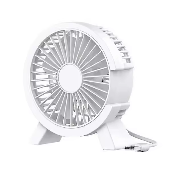 Ventiladores Eléctricos de mano, ventilador portátil para portátiles, ventilador USB Silencioso para el hogar, La Oficina, Exterior, estudios, camping y mini electrodéstico. - 1