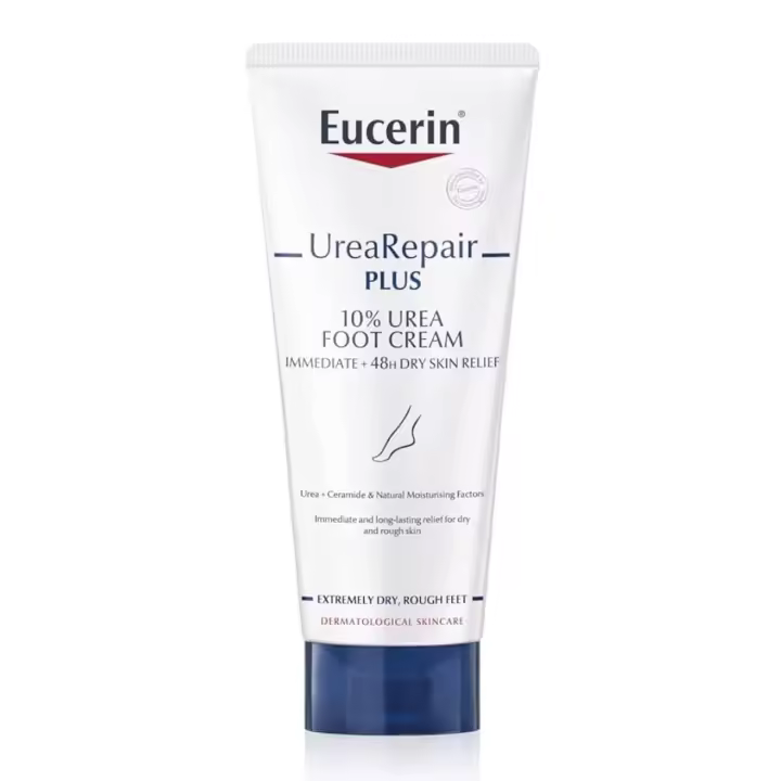 Eucerin Crema para pies UreaRepair Plus, sin fragancia, 100 ml, el embalaje puede variar. CN 181098 - 1