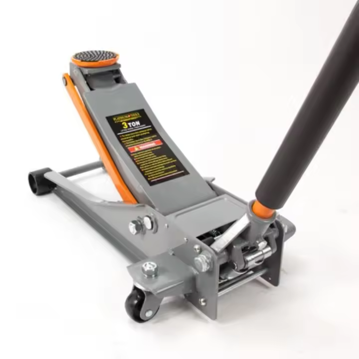 Gato hidráulico de 3T  Swiss Kraft con una altura de elevación de 75 a 500 mm y doble pistón hidráulico - 1