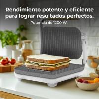 Cecoetc 3496 Rock'nGrill 1300 Wood W Parrilla eléctrica con revestimiento de piedra RockStone Base antideslizante y 1300 W de potencia. - details 2