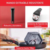 Conjunto de 8 piezas Ingenio Tefal - Batería de Cocina en Acero Inoxidable con Mango Extraíble para Todo Tipo de Cocinas, Incluida Inducción - details 0