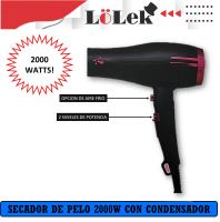 Secador de Pelo 2000W – Con Difusor y Condensador de Aire, 3 Niveles de Temperatura, 2 Velocidades, Función de Aire Frío – Secado Rápido y Peinado Profesional para Rizos Definidos o Alisado Perfecto 🔥✨ - details 0