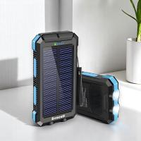Banco de Energía Solar 10000mah USB Dual y Linterna LED - details 1