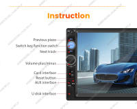 Reproductor Multimedia Para Coche Universal 7 Pulgadas 2 Din CarPlay Android Auto Pantalla Táctil Completa USB TF Soporte Para Control Del Volante - details 4