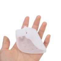 Corrector De Dedos Del Pie Gel De Silicio Protector De Quemar Ortopédico Doble Unidad Tamaño 4*3cm Para Pedicura Y Cuidado Del Pie - details 4