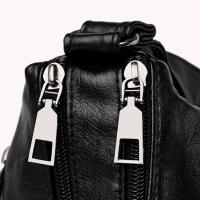Bolso De Hombro Para Mujer 2023 Nueva Moda En Cuero PU Color Sólido Gran Capacidad Bolso Cruzado Multi-Nivel Estilo Clásico - details 33