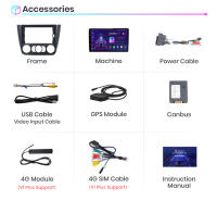 Junsun Radio Coche para BMW 1-Series 1 Series E87 E81 E82 E88 2004 2005 2006 2007 2008 2009 2010 2011 Inalámbrico CarPlay Android Auto  AI Voice 2 din Pantalla Coche Android Auto Multimedia Navegación GPS Auto radio - details 27