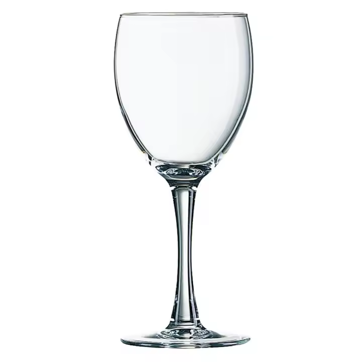 Arcoroc Princesa - 6 Copas de Vino de Vidrio Tensionado 19CL Transparente Brillo - 1