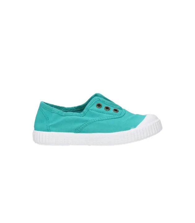 Potomac 292  Zapato Lona Sin Cordones    (verde) Niño Verde - 1