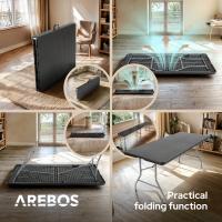 AREBOS Juego de Marquesina Juego de Mesa de Cerveza Mesa de Camping Plegable - details 15
