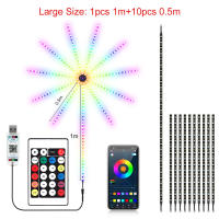 LED Strip Lights Firework Smart Con Control Remoto Y App Sincronización Con Música Para Decoración De Habitaciones Y Fiestas Navideñas - details 12