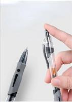 Juego De 13 Rotuladores Gel Retráctiles En Colores Negro/Rojo/Azul Para Escritura Suministros De Oficina Y Escuela Accesorios De Papelería - details 2