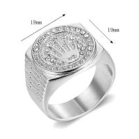 Corona de Rey Anillo de Dedo de corazón Roto - details 0