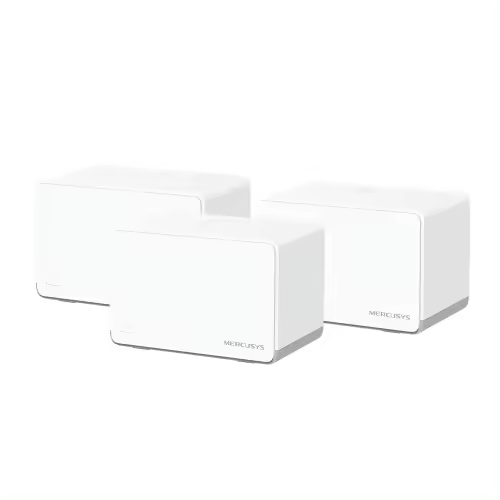 Mercusys HALO H70X (2-PACK) sistema Wi-Fi Mesh (Wi-Fi en malla) Doble banda (2,4 GHz / 5 GHz) Wi-Fi 6 (802.11ax) Blanco 3 Interno - 1