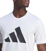 ADIDAS Camiseta Hombre Manga Corta Color Blanco- Temporada 2024 - Colección TR-ES FR LOGO - Diseño New Lift Aeroready - Gimnasio, Powerlifting, Tenis, Pádel, Multideporte - Adidas Sport - T-Shirt Adidas Blanca - details 2