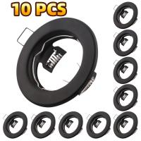 2/10 Pcs Luz De Punto De Venta LED Recogida En Hierro Y Metal Para Techo Instalación GU10 MR16 Downlight Para Sala De Estar Dormitorio Hotel - details 5