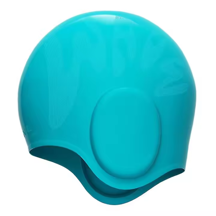 Gorro de Natación 3D para Niños con Protección Auditiva - 1
