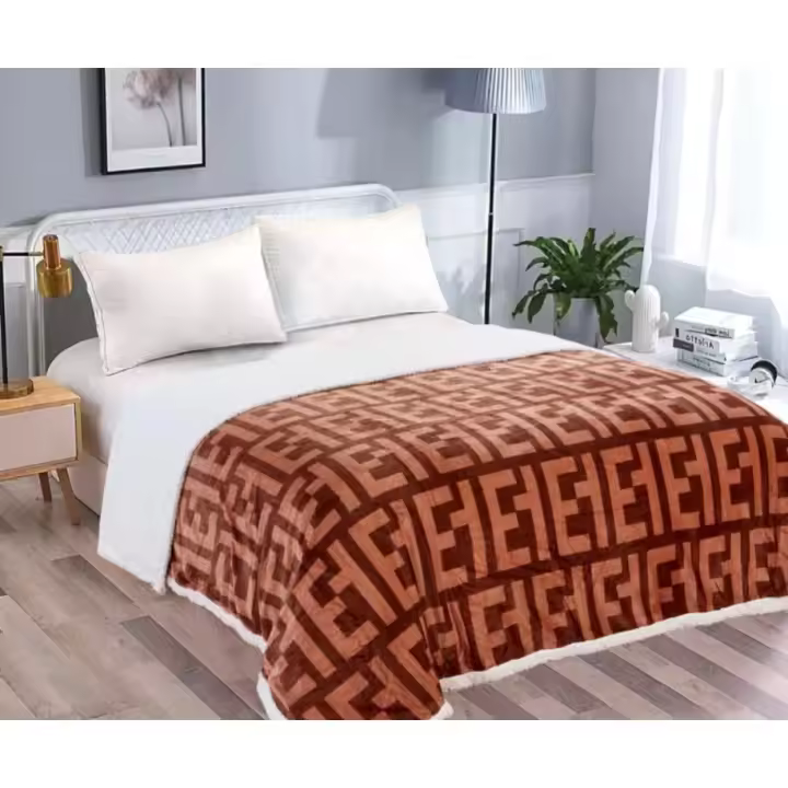 Manta Sherpa con Borreguito Edredón Serpa con Borreguito  Invieno Suave ideales para tu sofá o cama130X160cm 160X220cm 220X240cm - 1