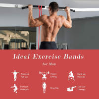 Banda De Resistencia Elástica De TPE Para Fitness Y Yoga Ayuda Con Tensión Para Hombros Espalda Y Caderas 1 Pieza - details 2