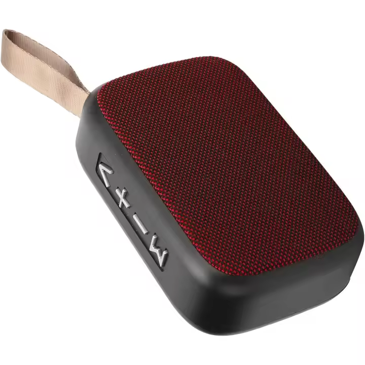 Mini Altavoz MG2 Bluetooth, Sonido USB Portátil Estéreo Inalámbrico con Radio rojo - 1