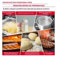 HABOTEST HT690 Termómetro Digital De Lectura Instantánea Para Carne Y Cocina Termómetro De Grilled BBQ Y Freído En Aceite - details 17