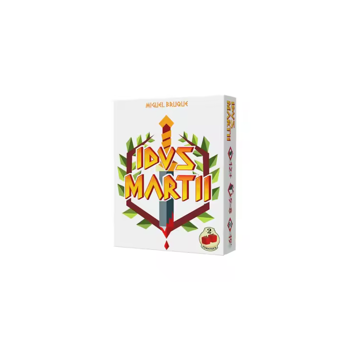2 Tomatoes Games | Idus Martii | Juego de Cartas | Juego de Roles Ocultos | Juego de Mesa Divertido | Conspira para Decidir el Destino de Julio César | De 5 a 8 Jugadores | Idioma: Alemán, Español, Francés e Inglés | Temática: Roma | Duración: 15-20min - 1