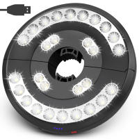 Luz de Paraguas de Patio LED Luz Nocturna de Camping de 3 Modos con Abrazadera Ajustable - details 0