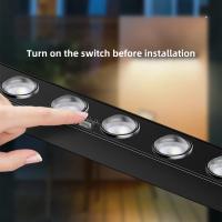 Lámpara De Pared Solar LED Impermeable Para Jardín Decoración De Hogar Iluminación Para Balcón Escaleras Valla Moderno - details 1