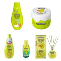 The Fruit Company PACK 5 MELÓN - Mikado + Manteca corporal + Gel Ducha + Gel de manos + Colonia - details 0