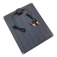 Panel Solar De 100W Con Carga USB Doble Y Celula De Silicio Policrystallino Para Batería De 12V Y Recarga De Teléfonos Móviles Para Camping Al Aire Libre Y Suministros De Energía Móvil - details 13