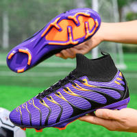 Zapatos De Fútbol Messi De Calidad Antideslizantes Y Resistente Al Desgaste Para Entrenamiento Y Juego En Pista De Futsal Talla 39-44 Color Morado - details 9