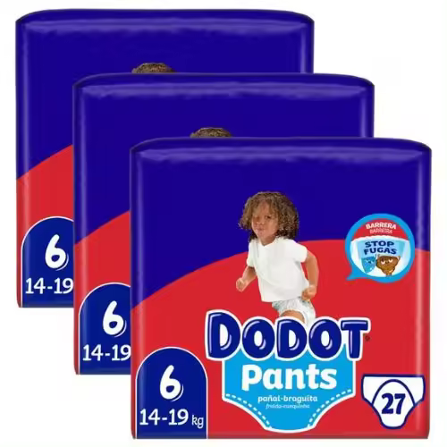 Dodot Pants Talla 6 (14-19 kg) 81 pañales braguita - 1