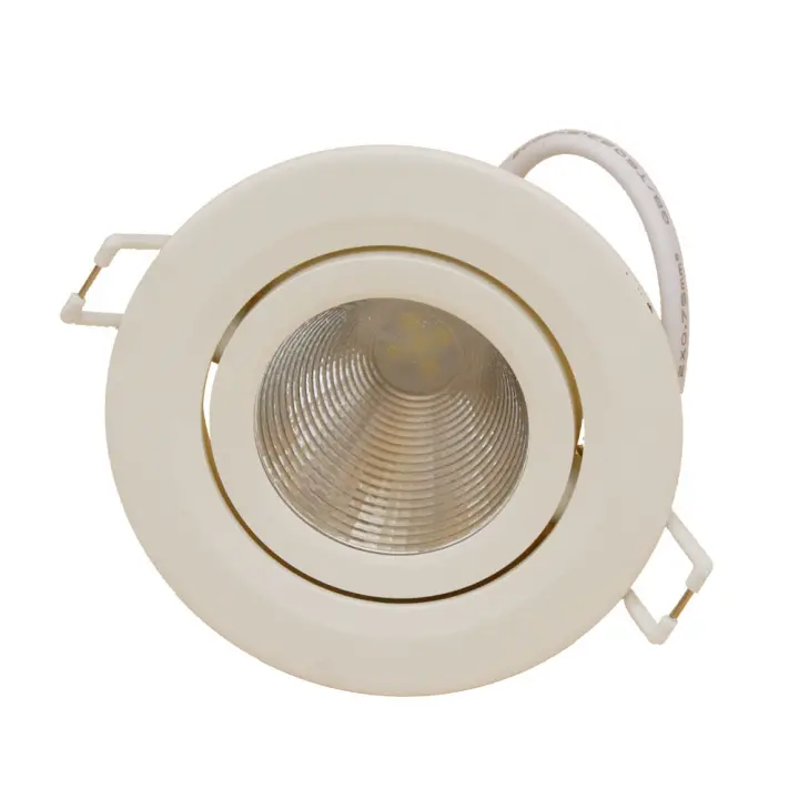 LED7 - Downlight LED 12W Orientable Blanco - Alta Eficiencia - Iluminación, Luz Interior, Luz Exterior, Luz Fría, Decoración, Ofertas de iluminación, Paquete de Bombillas, Tecnología de Iluminación - 1
