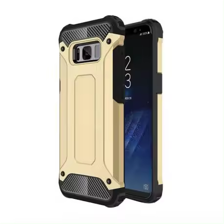 Funda Forcell Armor Tech híbrida para Samsung Galaxy S8 Plus Dorado - 1